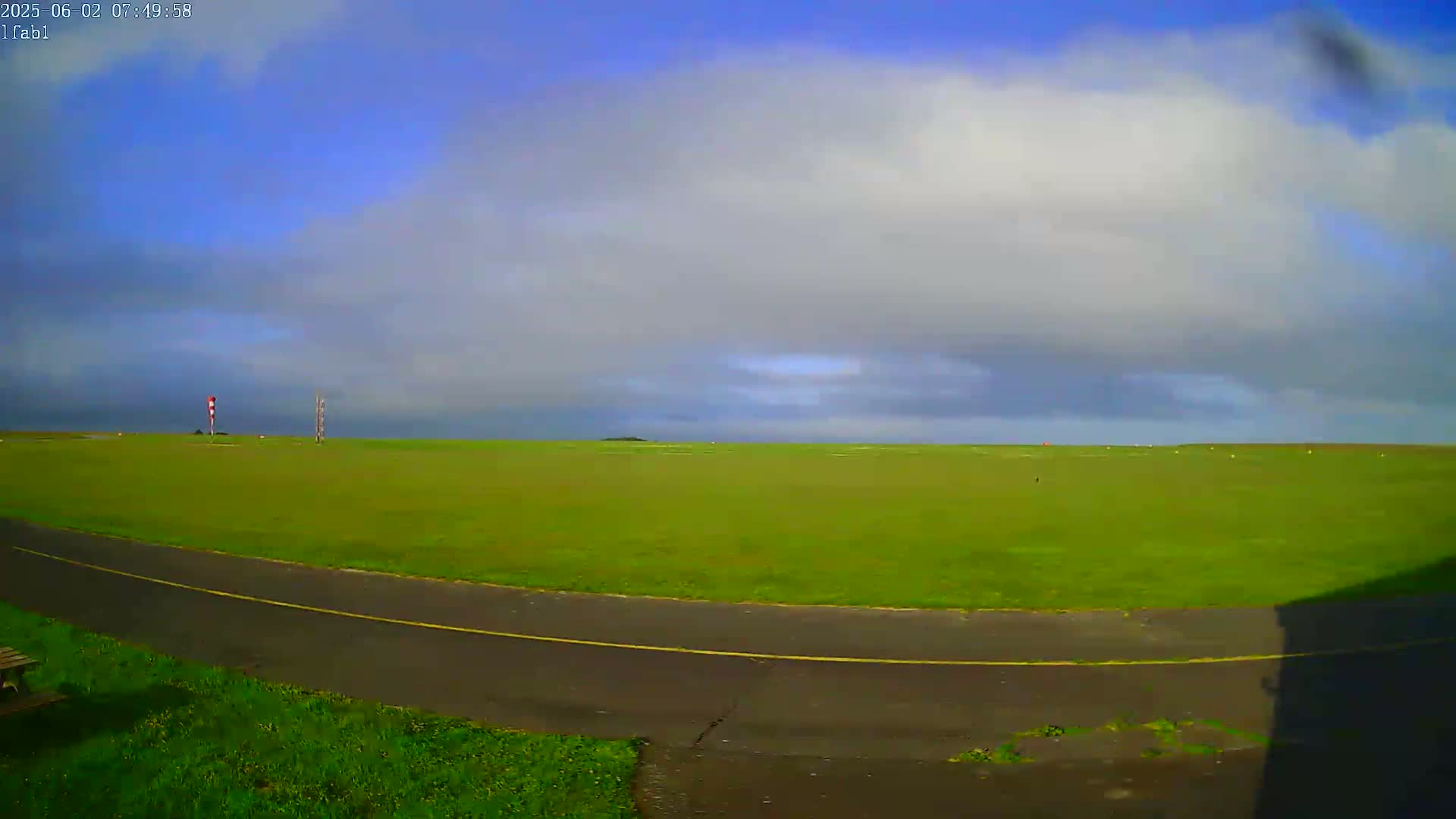 Dieppe Saint Aubin Airport Aérodrome Skyline Live Cam DPE/LFAB- Dieppe, Seine-Maritime, Normandie, France