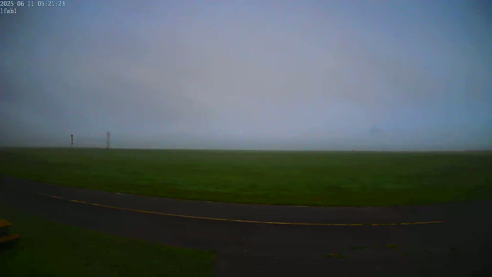 Dieppe Saint Aubin Airport Aérodrome Skyline Live Cam DPE/LFAB- Dieppe, Seine-Maritime, Normandie, France