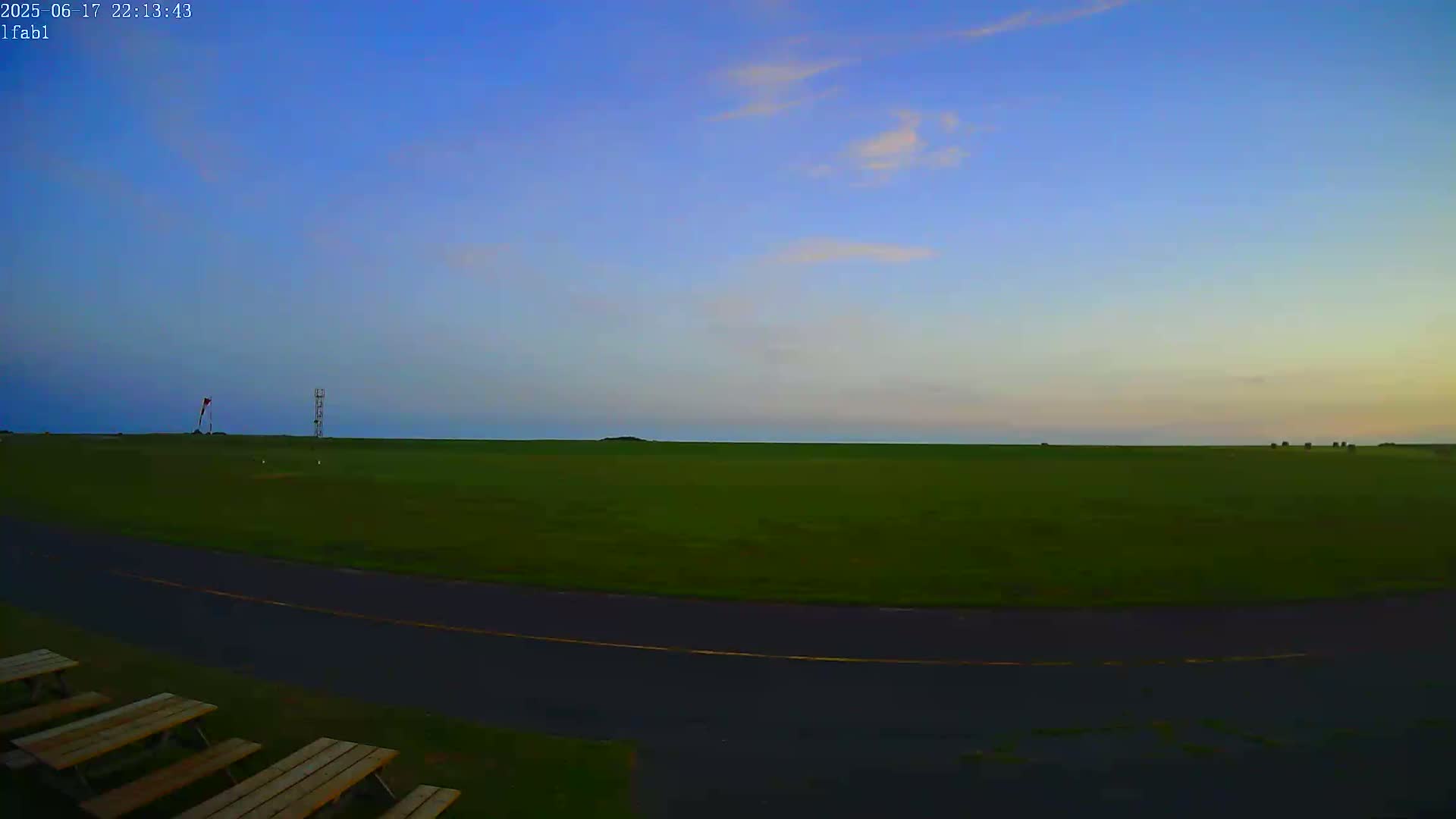 Dieppe Saint Aubin Airport Aérodrome Skyline Live Cam DPE/LFAB- Dieppe, Seine-Maritime, Normandie, France