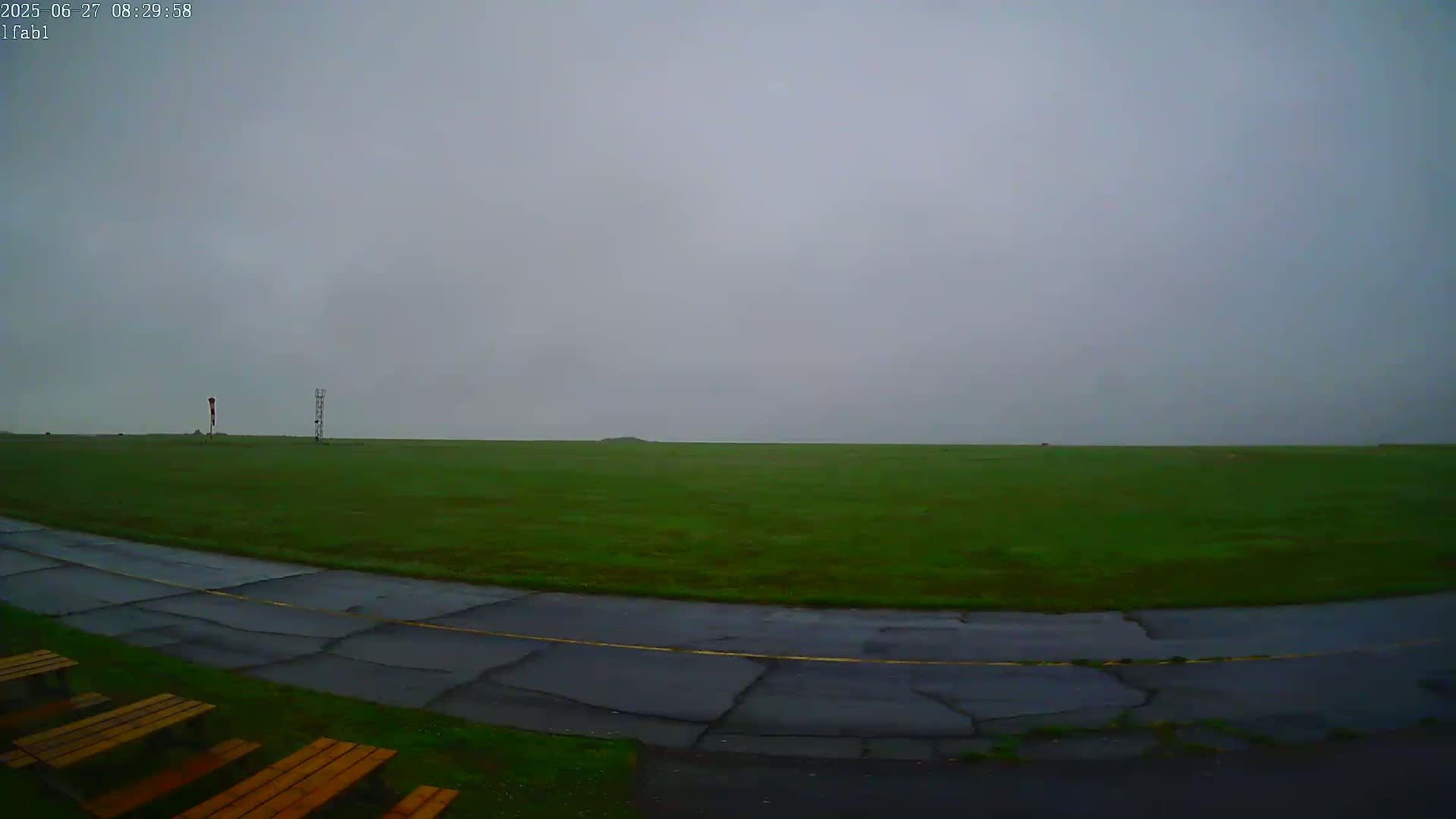 Dieppe Saint Aubin Airport Aérodrome Skyline Live Cam DPE/LFAB- Dieppe, Seine-Maritime, Normandie, France