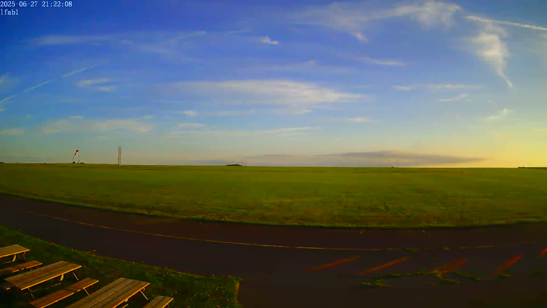 Dieppe Saint Aubin Airport Aérodrome Skyline Live Cam DPE/LFAB- Dieppe, Seine-Maritime, Normandie, France
