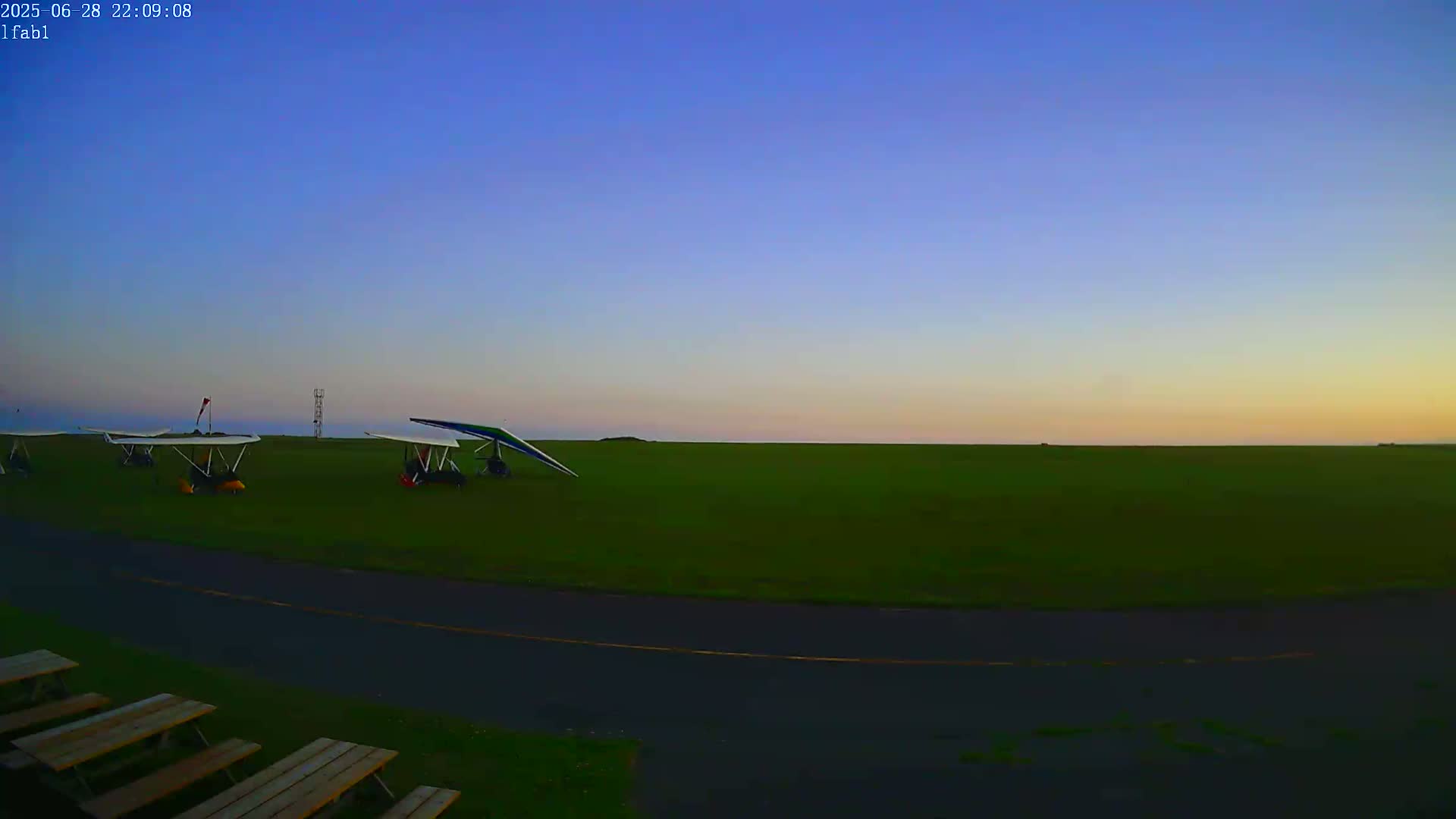 Dieppe Saint Aubin Airport Aérodrome Skyline Live Cam DPE/LFAB- Dieppe, Seine-Maritime, Normandie, France