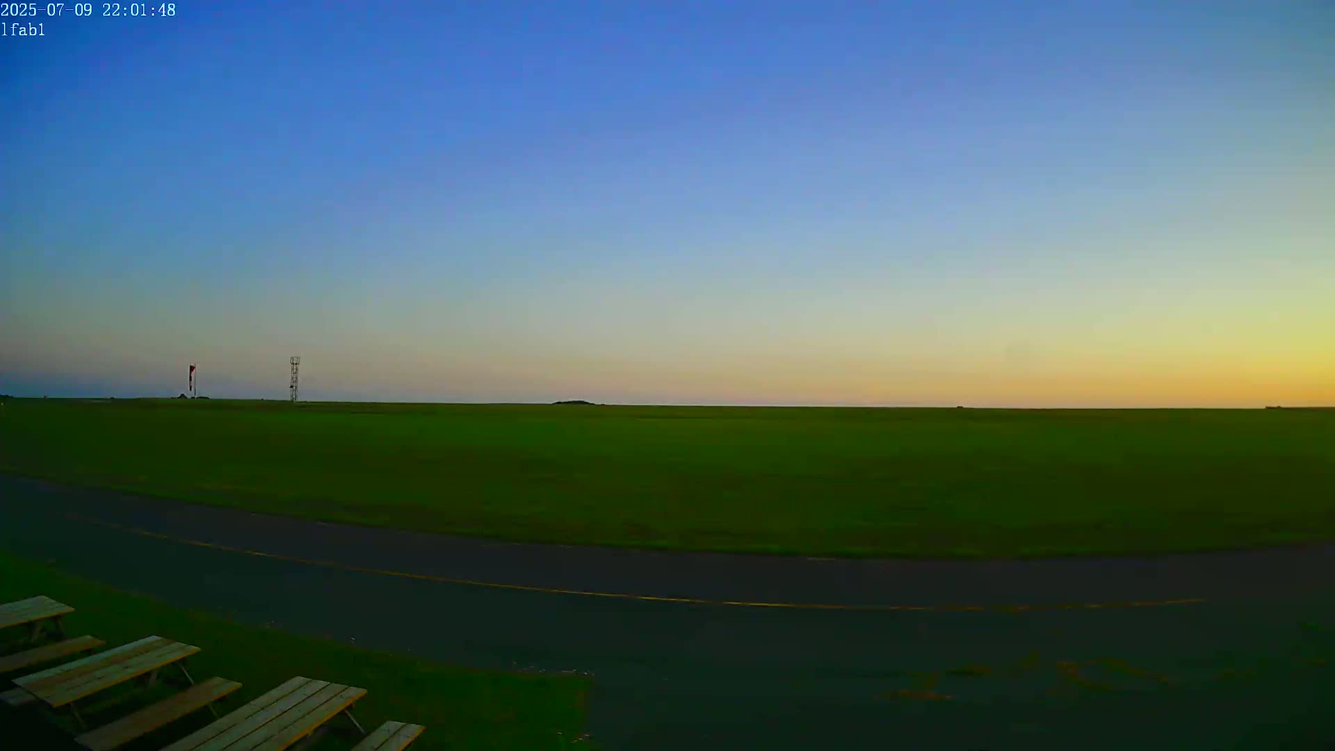Dieppe Saint Aubin Airport Aérodrome Skyline Live Cam DPE/LFAB- Dieppe, Seine-Maritime, Normandie, France