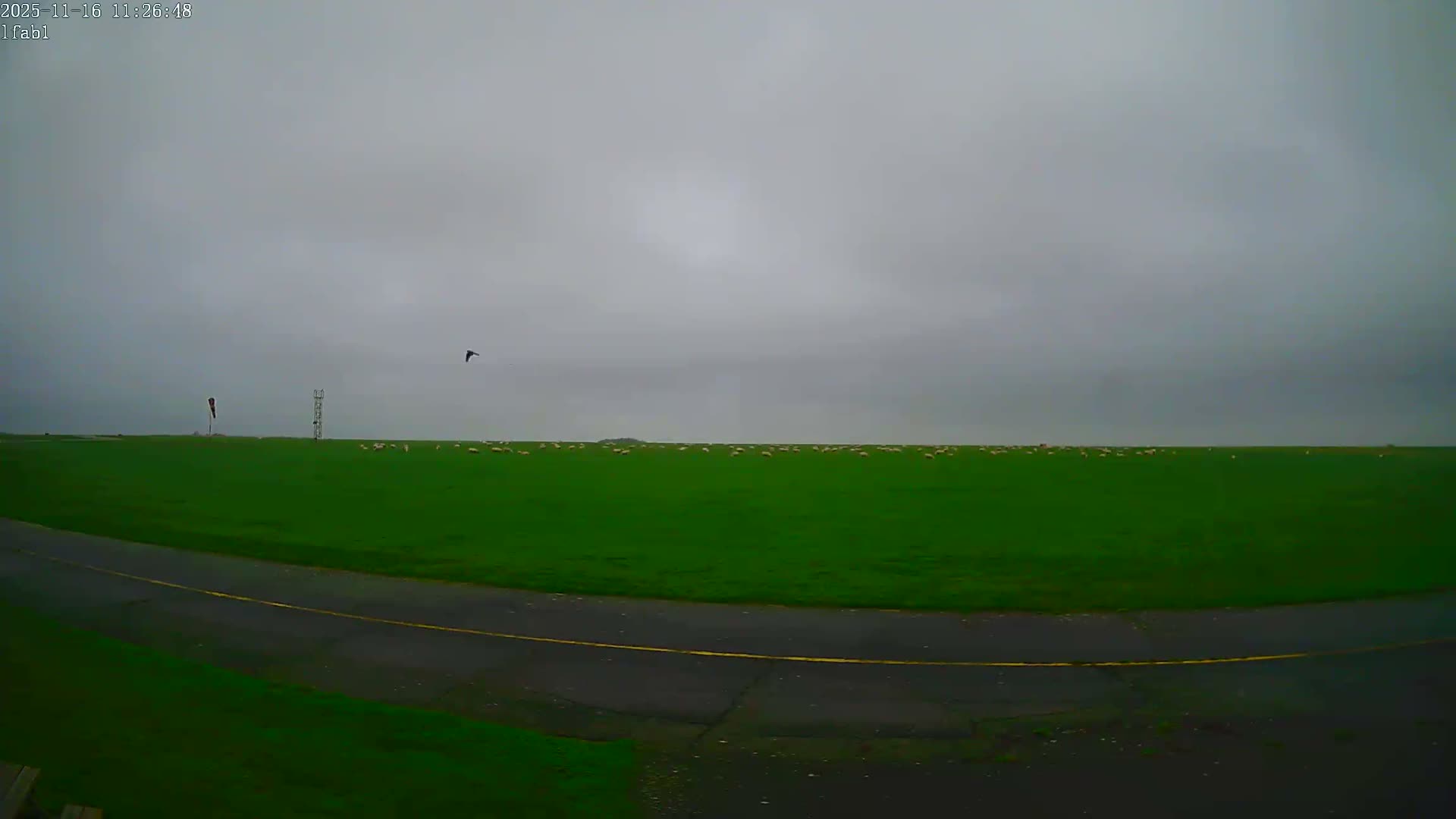 Dieppe Saint Aubin Airport Aérodrome Skyline Live Cam DPE/LFAB- Dieppe, Seine-Maritime, Normandie, France