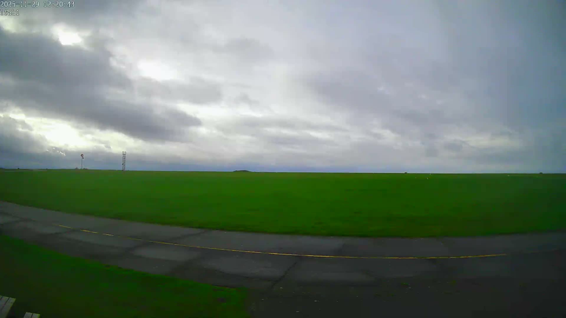 Dieppe Saint Aubin Airport Aérodrome Skyline Live Cam DPE/LFAB- Dieppe, Seine-Maritime, Normandie, France