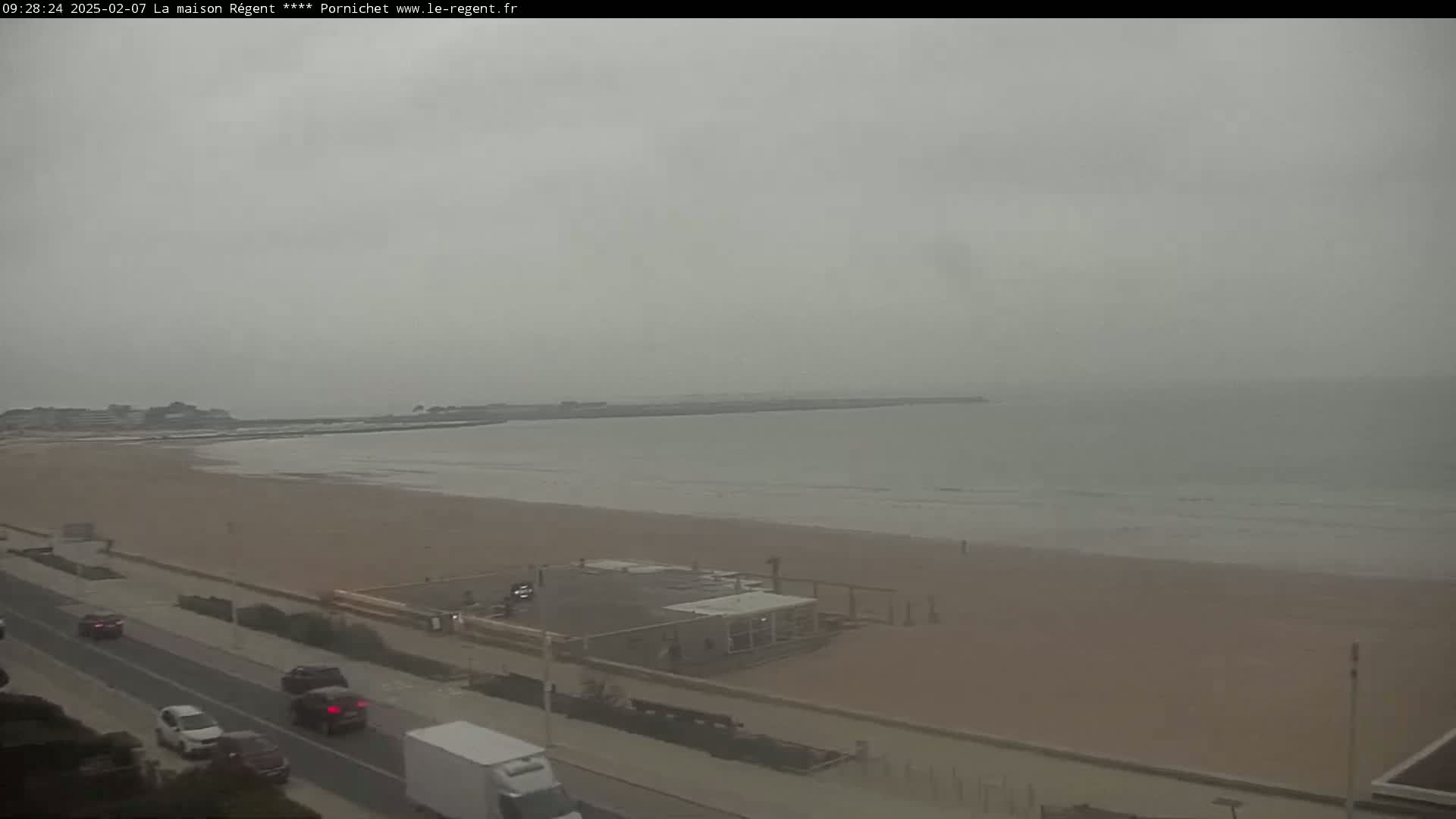 Pornichet, Plages des Libraires Beach PTZ Live Cam - Saint-Nazaire, Loire-Atlantique, Pays de la Loire, France