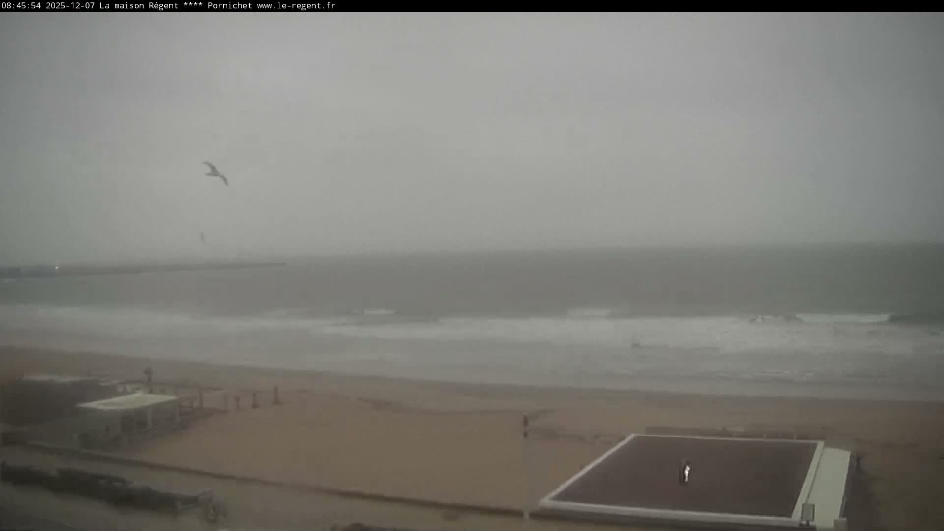 Pornichet, Plages des Libraires Beach PTZ Live Cam - Saint-Nazaire, Loire-Atlantique, Pays de la Loire, France