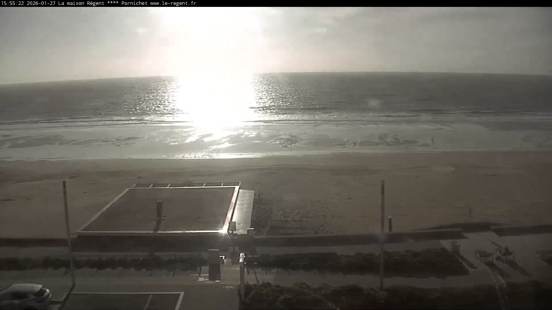 Pornichet, Plages des Libraires Beach PTZ Live Cam - Saint-Nazaire, Loire-Atlantique, Pays de la Loire, France
