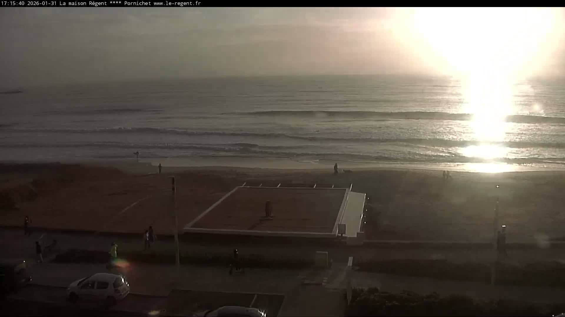Pornichet, Plages des Libraires Beach PTZ Live Cam - Saint-Nazaire, Loire-Atlantique, Pays de la Loire, France
