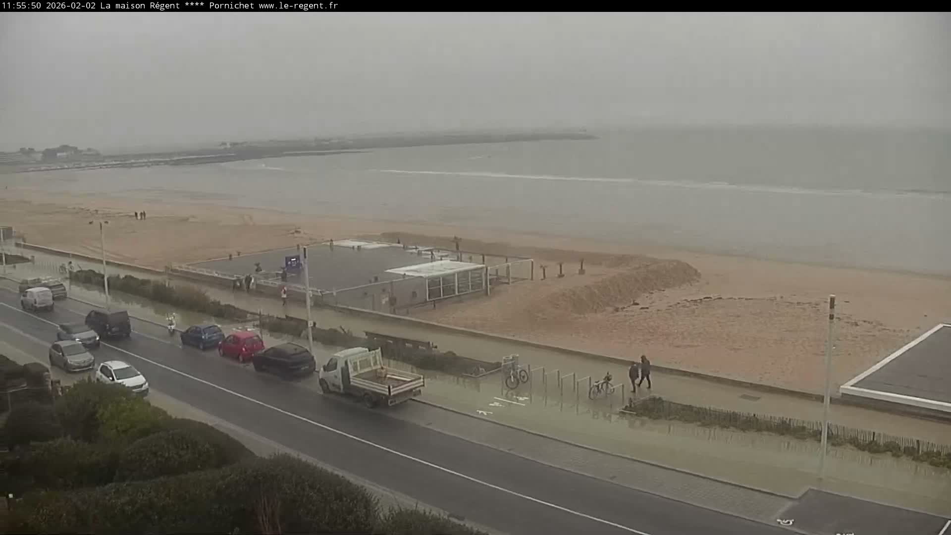 Pornichet, Plages des Libraires Beach PTZ Live Cam - Saint-Nazaire, Loire-Atlantique, Pays de la Loire, France