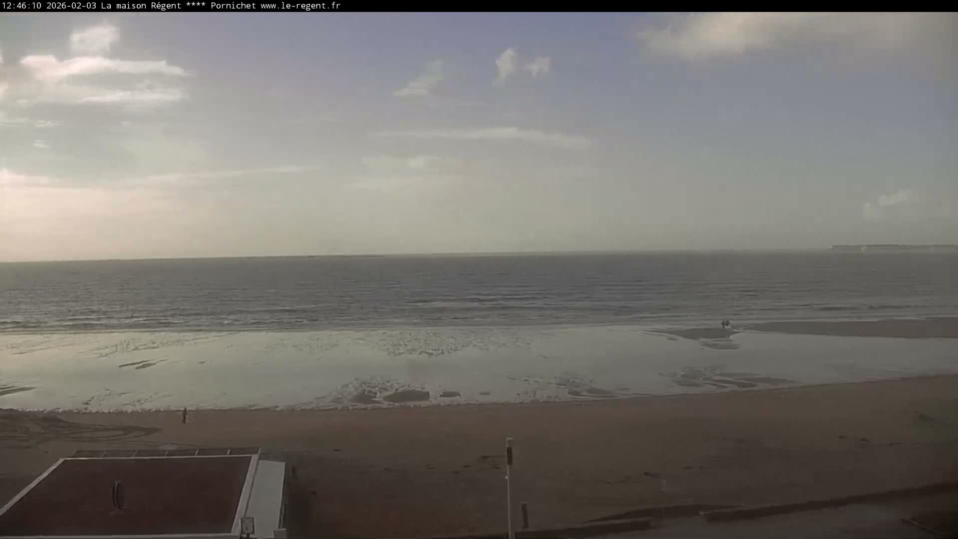 Pornichet, Plages des Libraires Beach PTZ Live Cam - Saint-Nazaire, Loire-Atlantique, Pays de la Loire, France