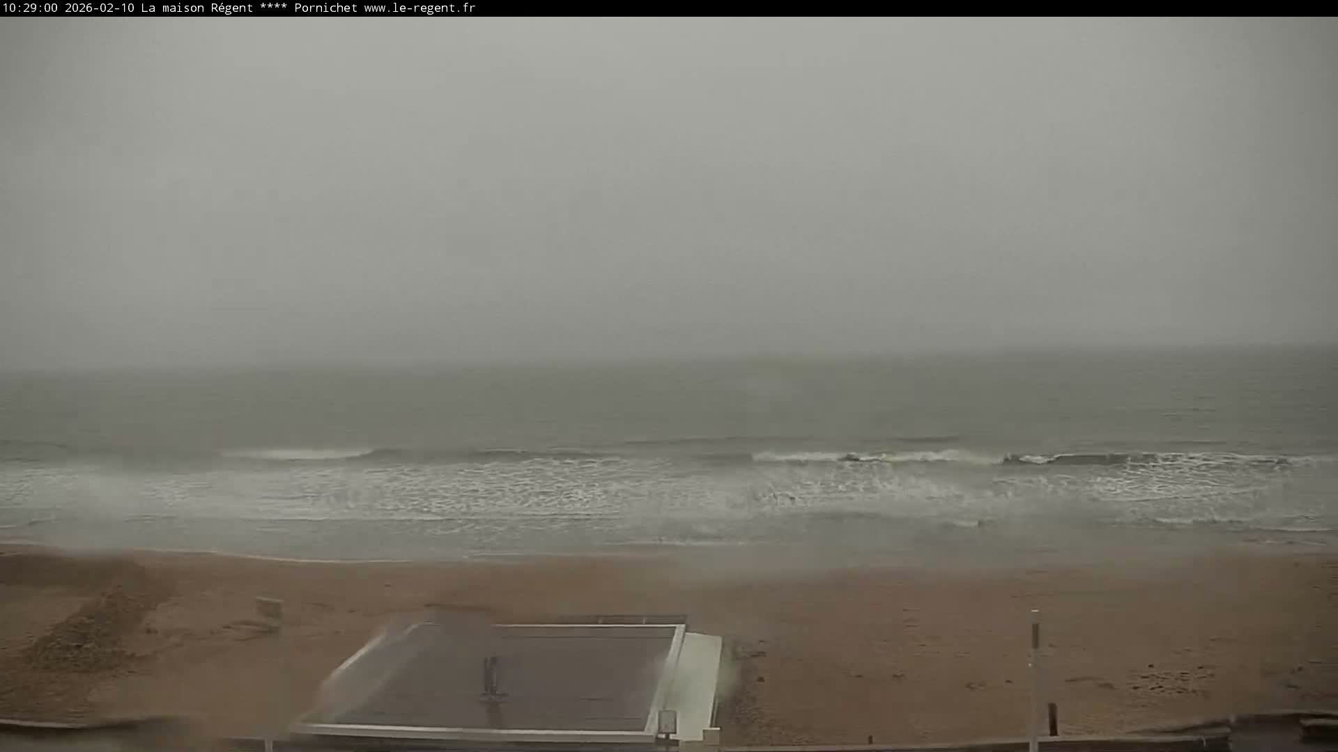 Pornichet, Plages des Libraires Beach PTZ Live Cam - Saint-Nazaire, Loire-Atlantique, Pays de la Loire, France