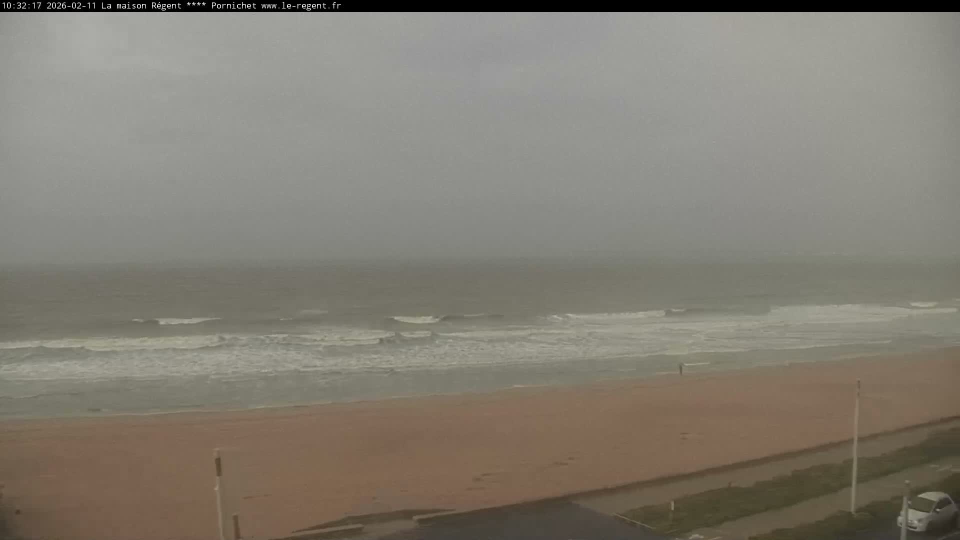 Pornichet, Plages des Libraires Beach PTZ Live Cam - Saint-Nazaire, Loire-Atlantique, Pays de la Loire, France