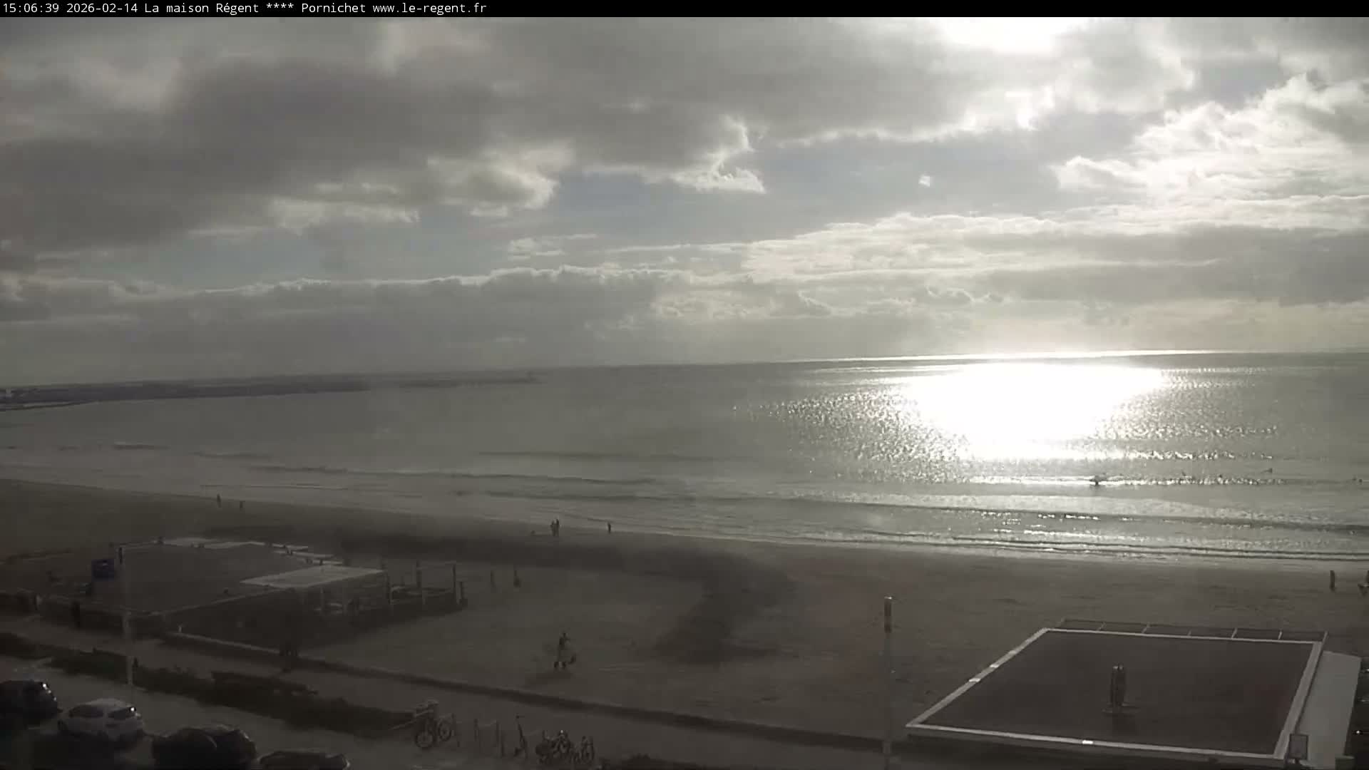 Pornichet, Plages des Libraires Beach PTZ Live Cam - Saint-Nazaire, Loire-Atlantique, Pays de la Loire, France