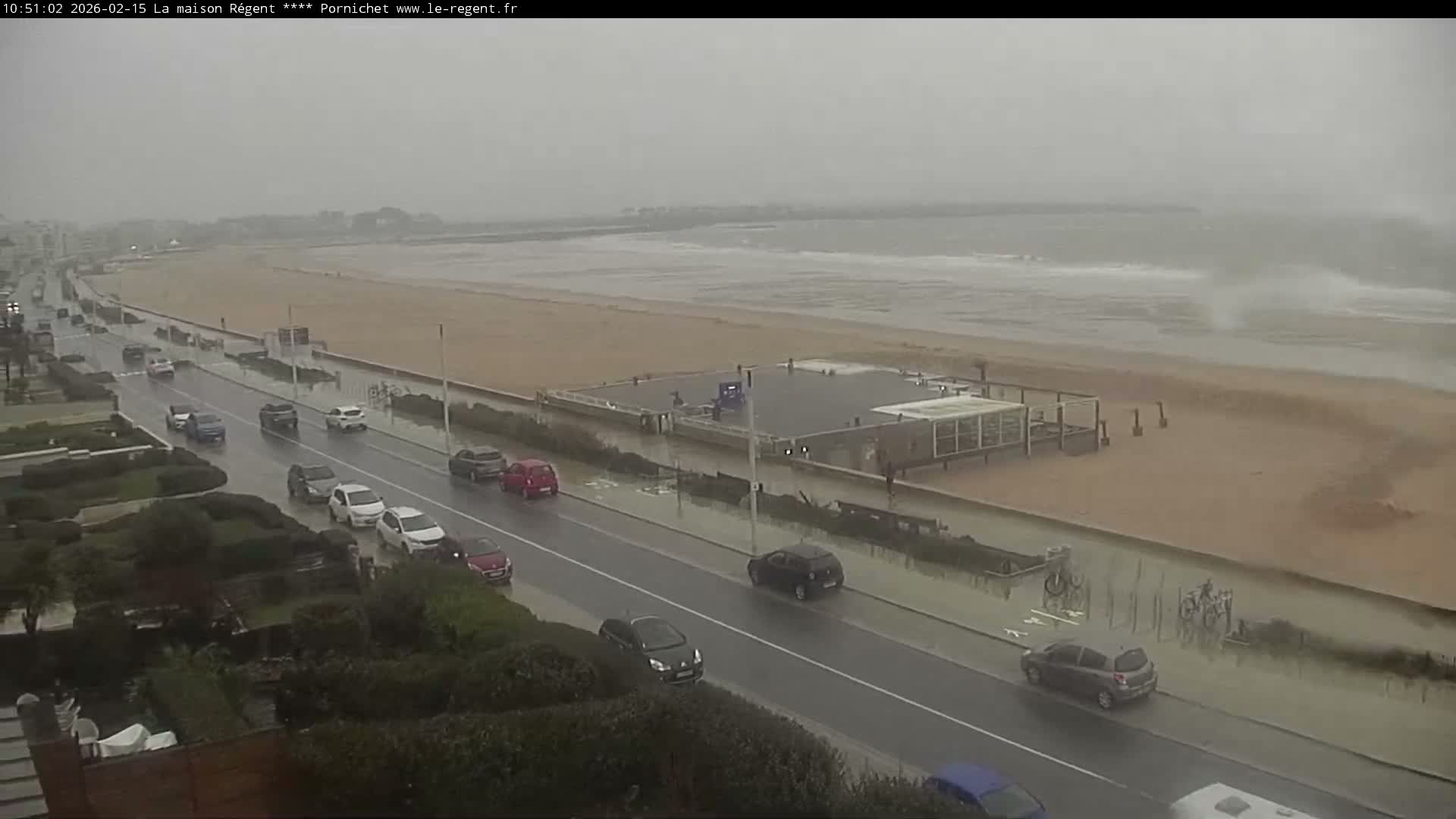 Pornichet, Plages des Libraires Beach PTZ Live Cam - Saint-Nazaire, Loire-Atlantique, Pays de la Loire, France