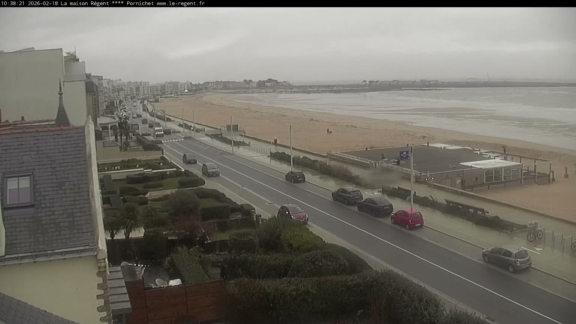 Pornichet, Plages des Libraires Beach PTZ Live Cam - Saint-Nazaire, Loire-Atlantique, Pays de la Loire, France