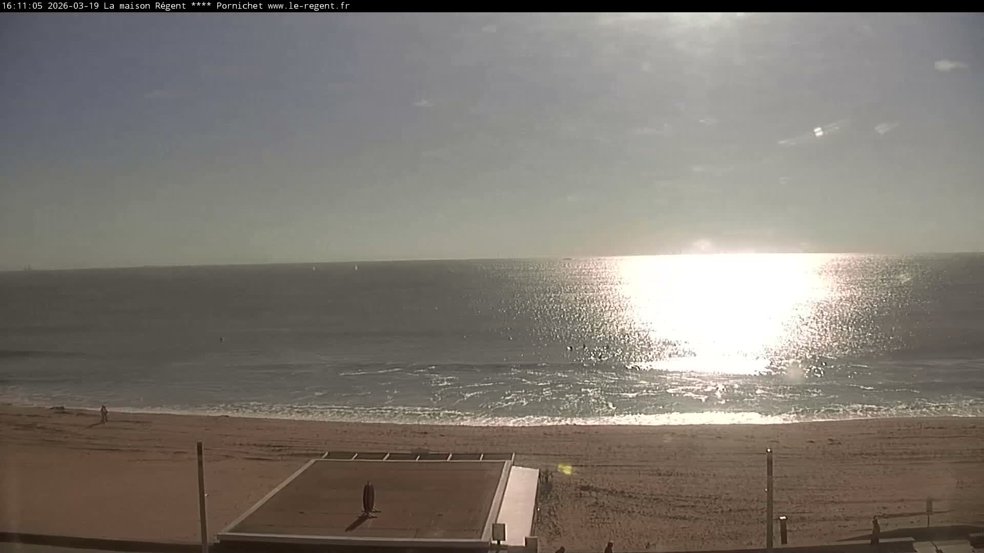 Pornichet, Plages des Libraires Beach PTZ Live Cam - Saint-Nazaire, Loire-Atlantique, Pays de la Loire, France