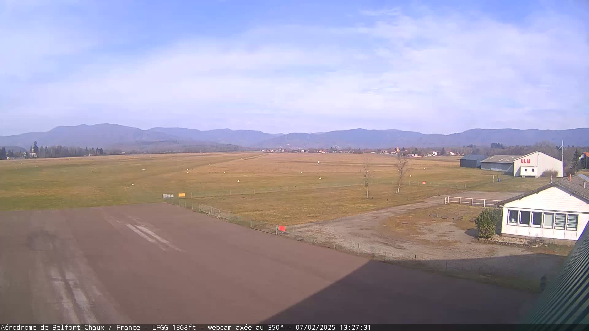 Belfort Chaux Airport ( LFGG ) Live Cam - Belfort, Territoire de Belfort, Bourgogne-Franche-Comte, France