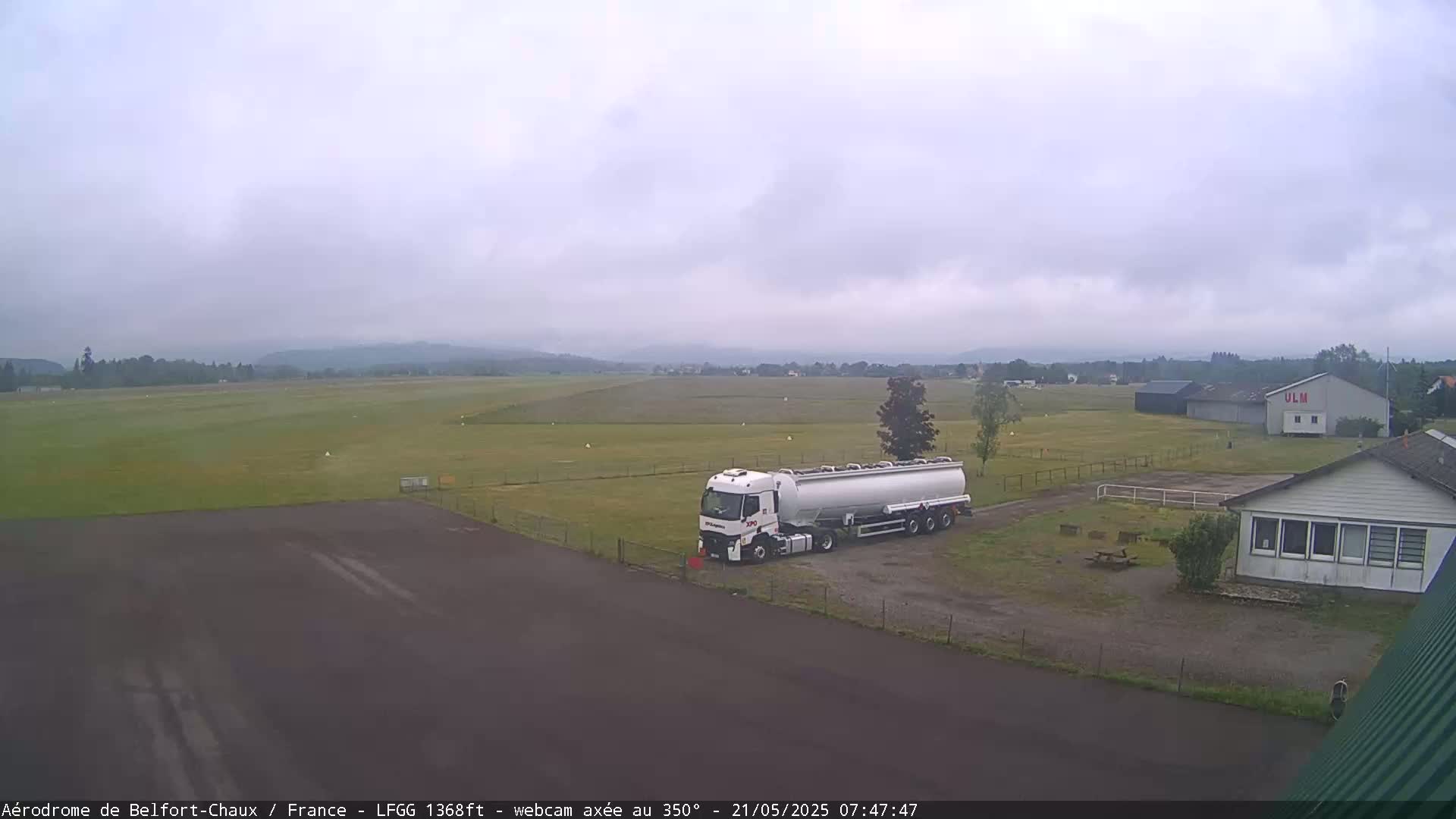 Belfort Chaux Airport ( LFGG ) Live Cam - Belfort, Territoire de Belfort, Bourgogne-Franche-Comte, France