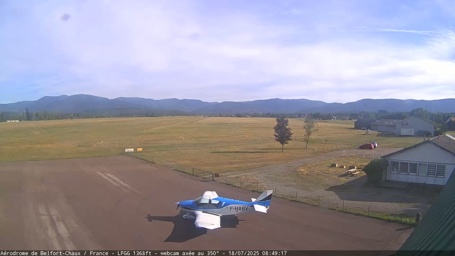 Belfort Chaux Airport Live Cam LFGG - Belfort, Territoire de Belfort, Bourgogne-Franche-Comte, France