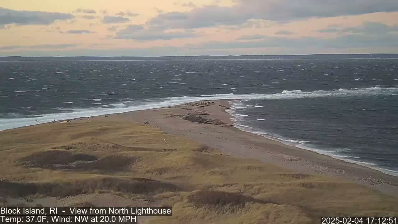 North Lighthouse, Live Cam - Block Island, RI USA 