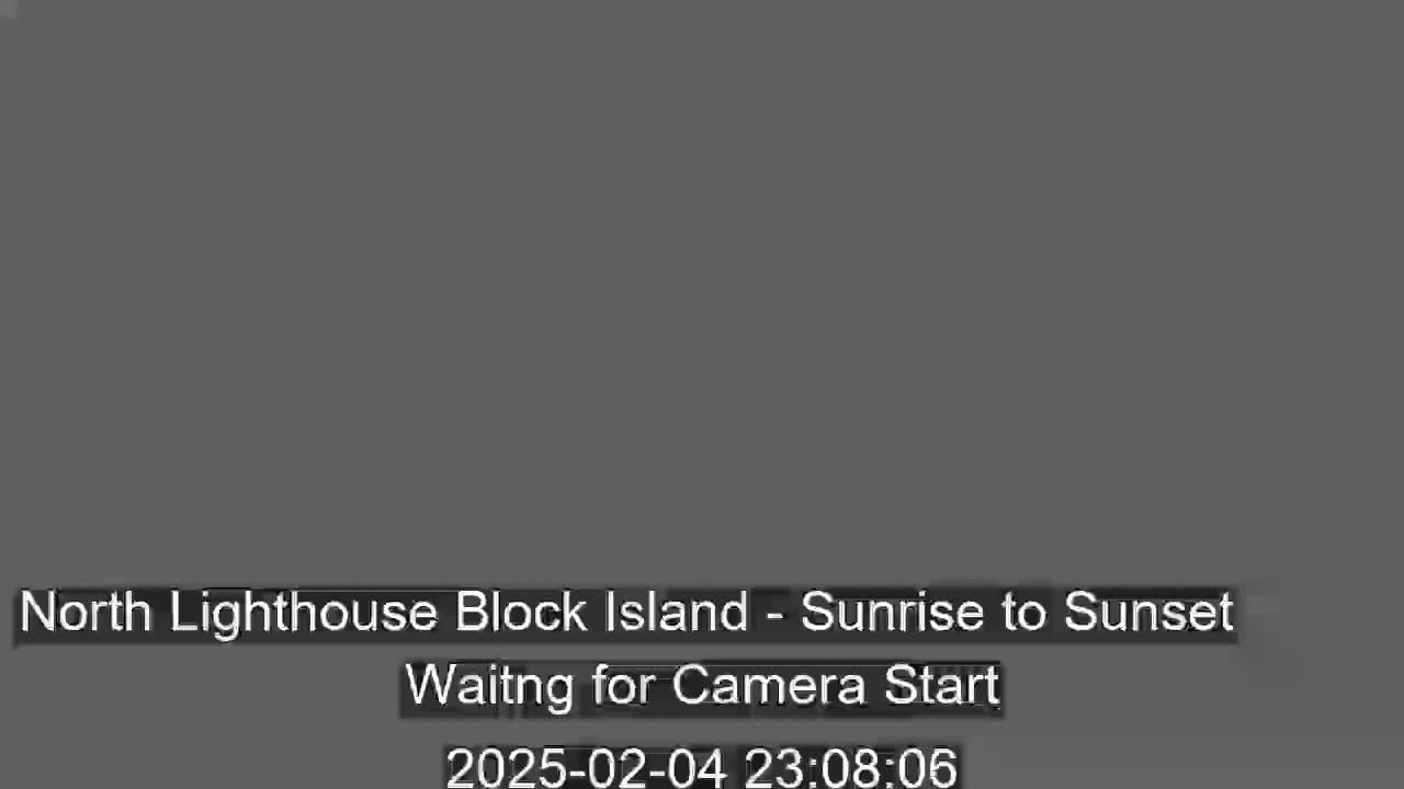 North Lighthouse, Live Cam - Block Island, RI USA 