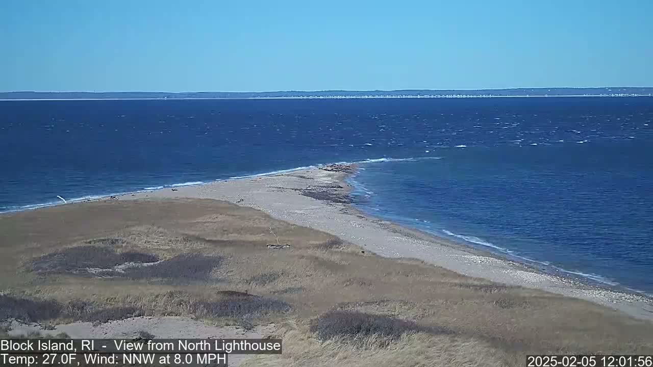 North Lighthouse, Live Cam - Block Island, RI USA 