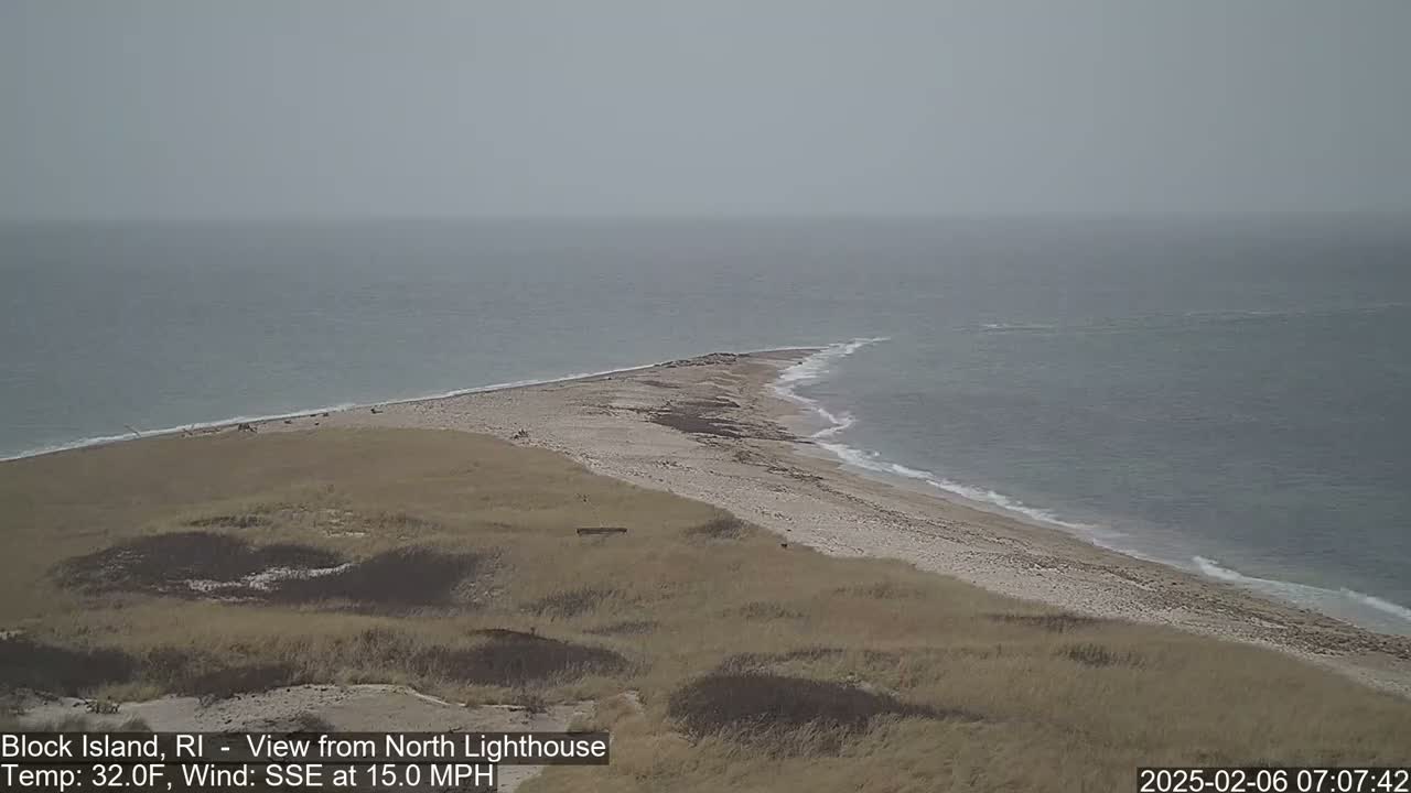 North Lighthouse, Live Cam - Block Island, RI USA 