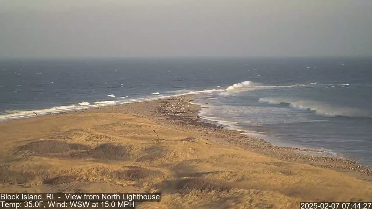 North Lighthouse, Live Cam - Block Island, RI USA 
