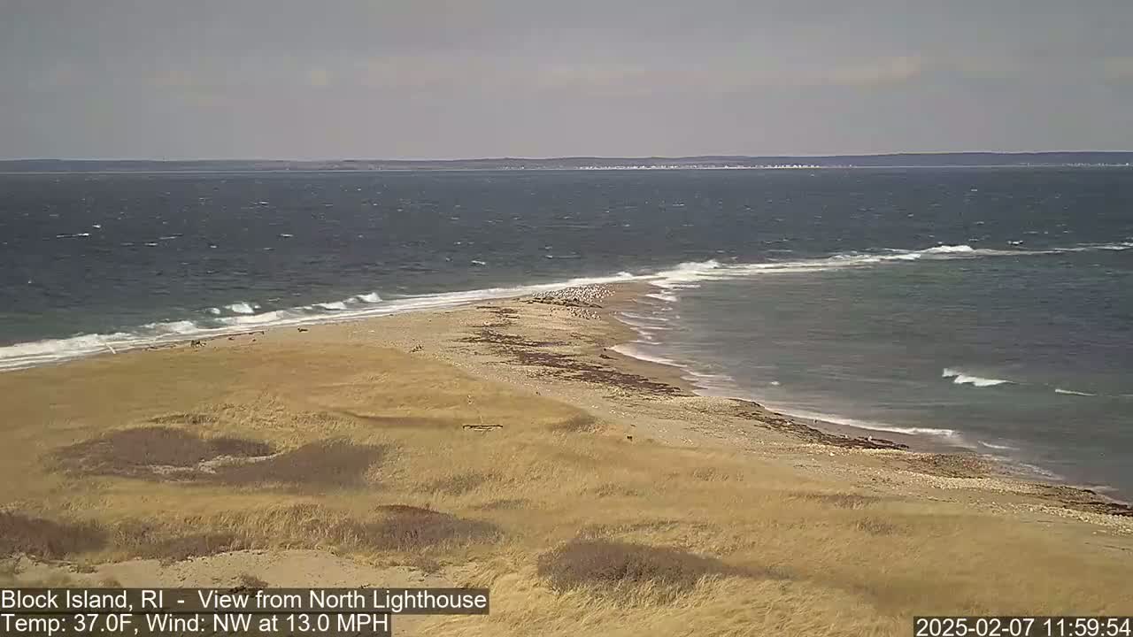 North Lighthouse, Live Cam - Block Island, RI USA 
