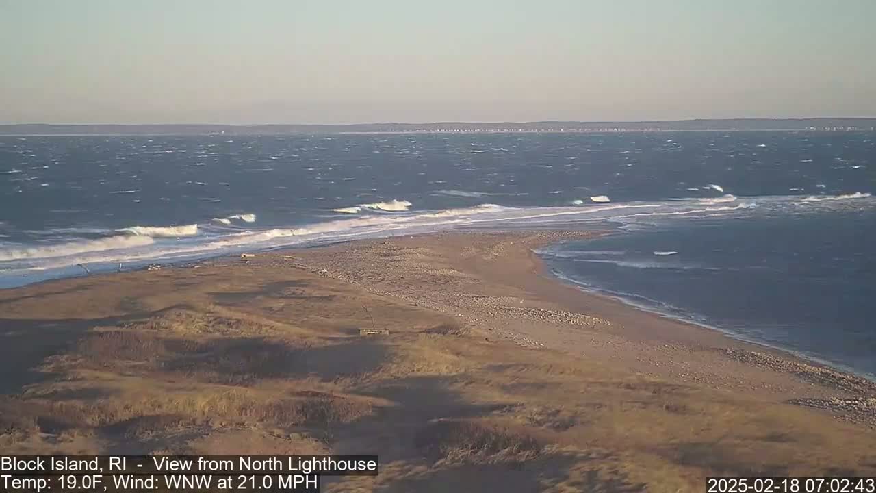North Lighthouse, Live Cam - Block Island, RI USA 