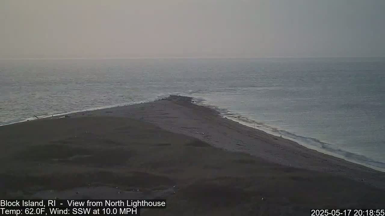 North Lighthouse, Live Cam - Block Island, RI USA 