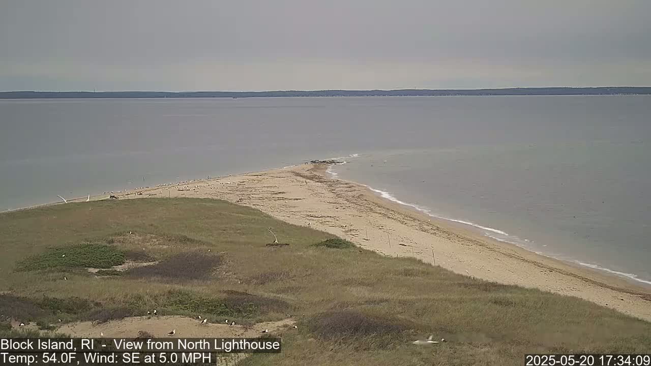 North Lighthouse, Live Cam - Block Island, RI USA 