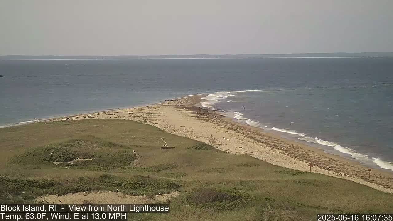North Lighthouse, Live Cam - Block Island, RI USA 