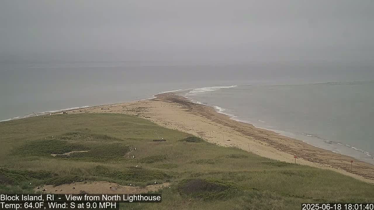 North Lighthouse, Live Cam - Block Island, RI USA 