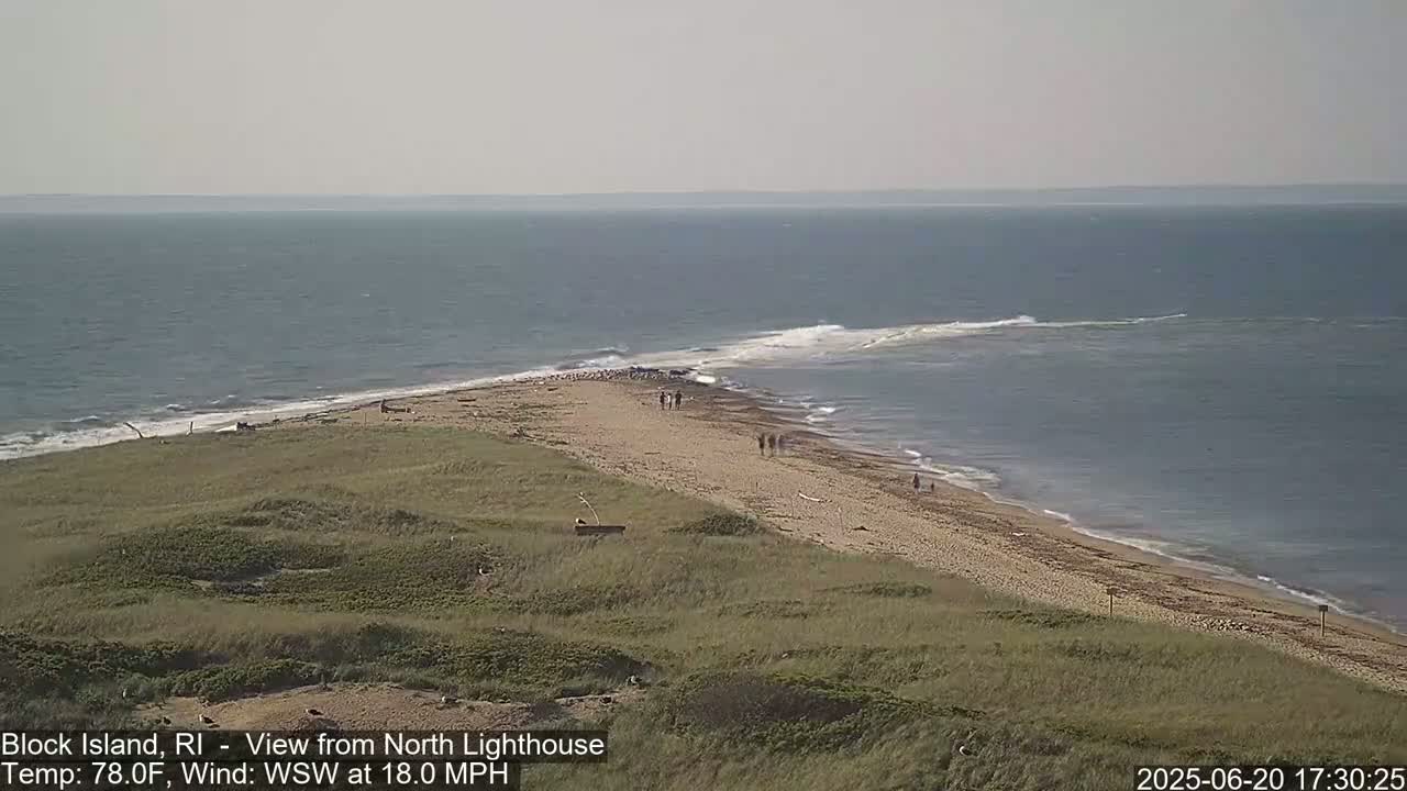 North Lighthouse, Live Cam - Block Island, RI USA 