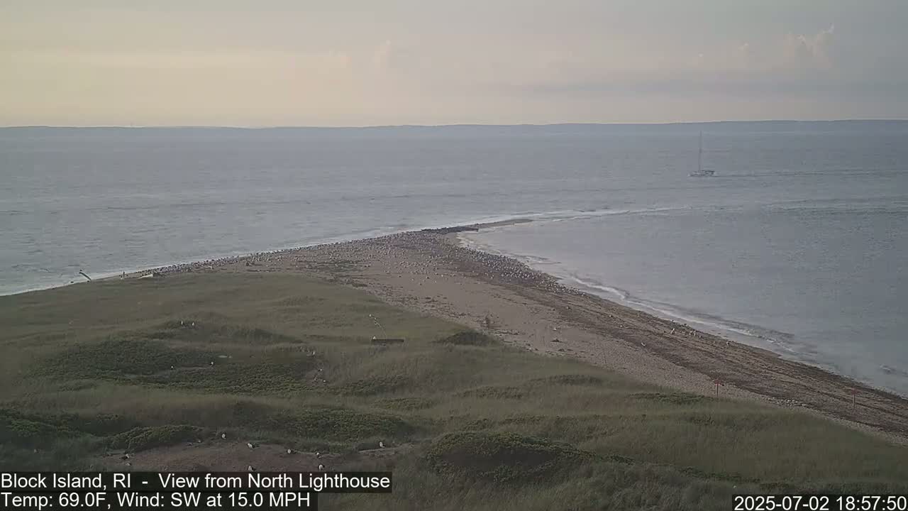 North Lighthouse, Live Cam - Block Island, RI USA 
