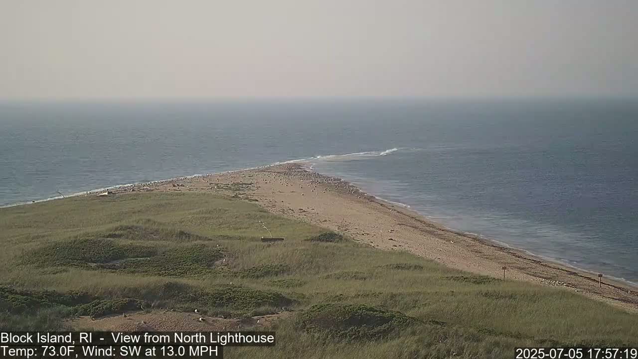 North Lighthouse, Live Cam - Block Island, RI USA 