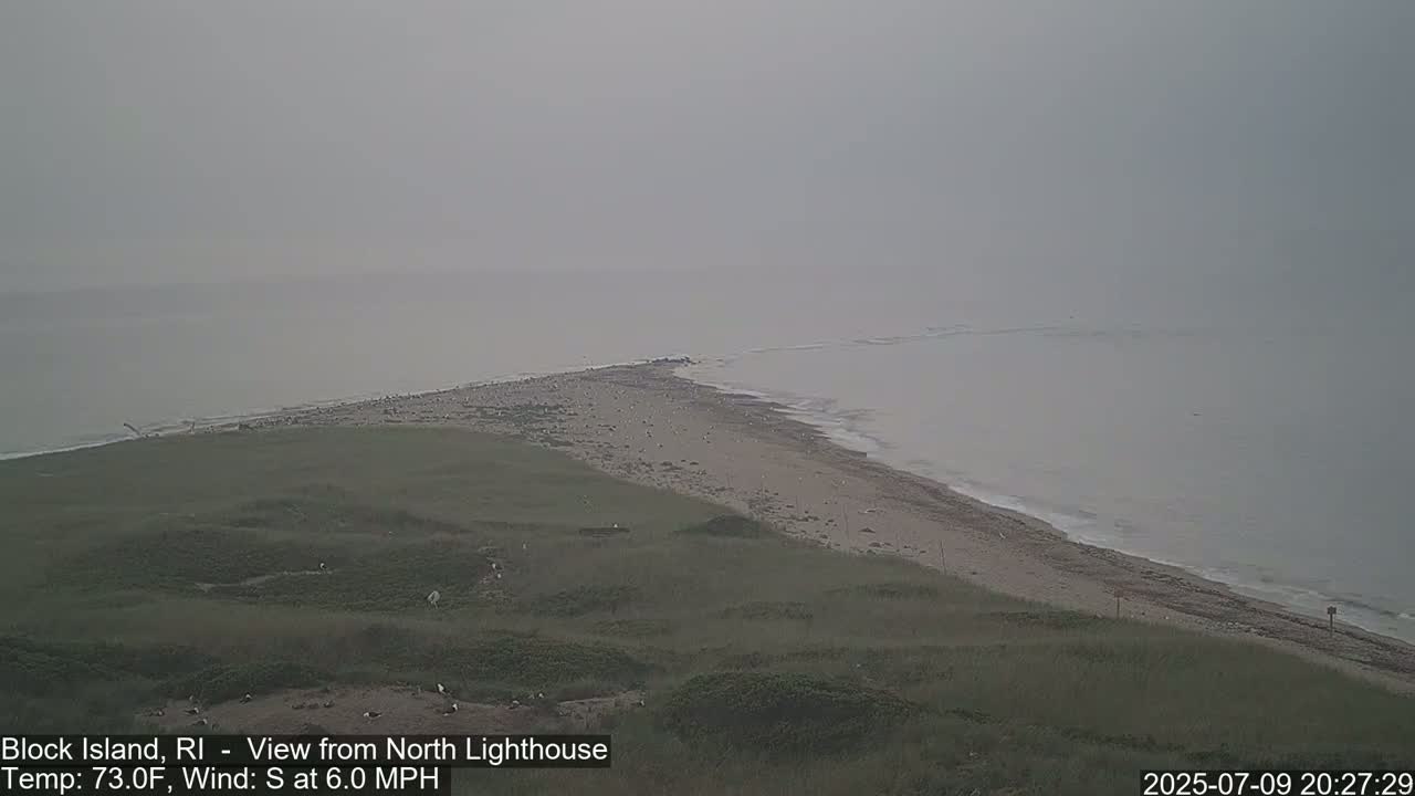 North Lighthouse, Live Cam - Block Island, RI USA 