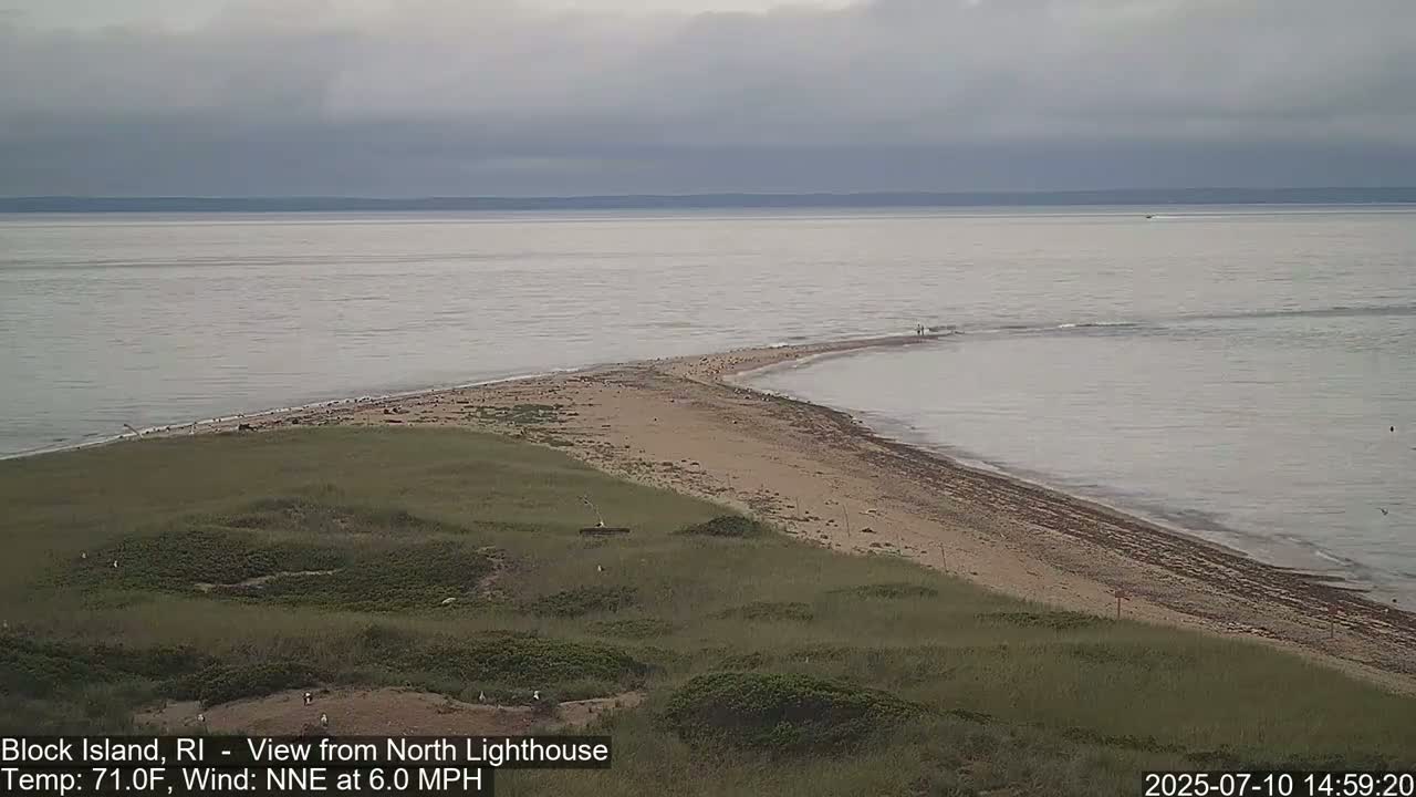 North Lighthouse, Live Cam - Block Island, RI USA 