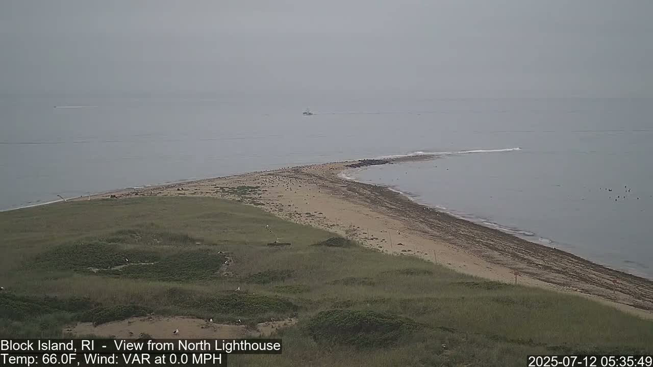 North Lighthouse, Live Cam - Block Island, RI USA 