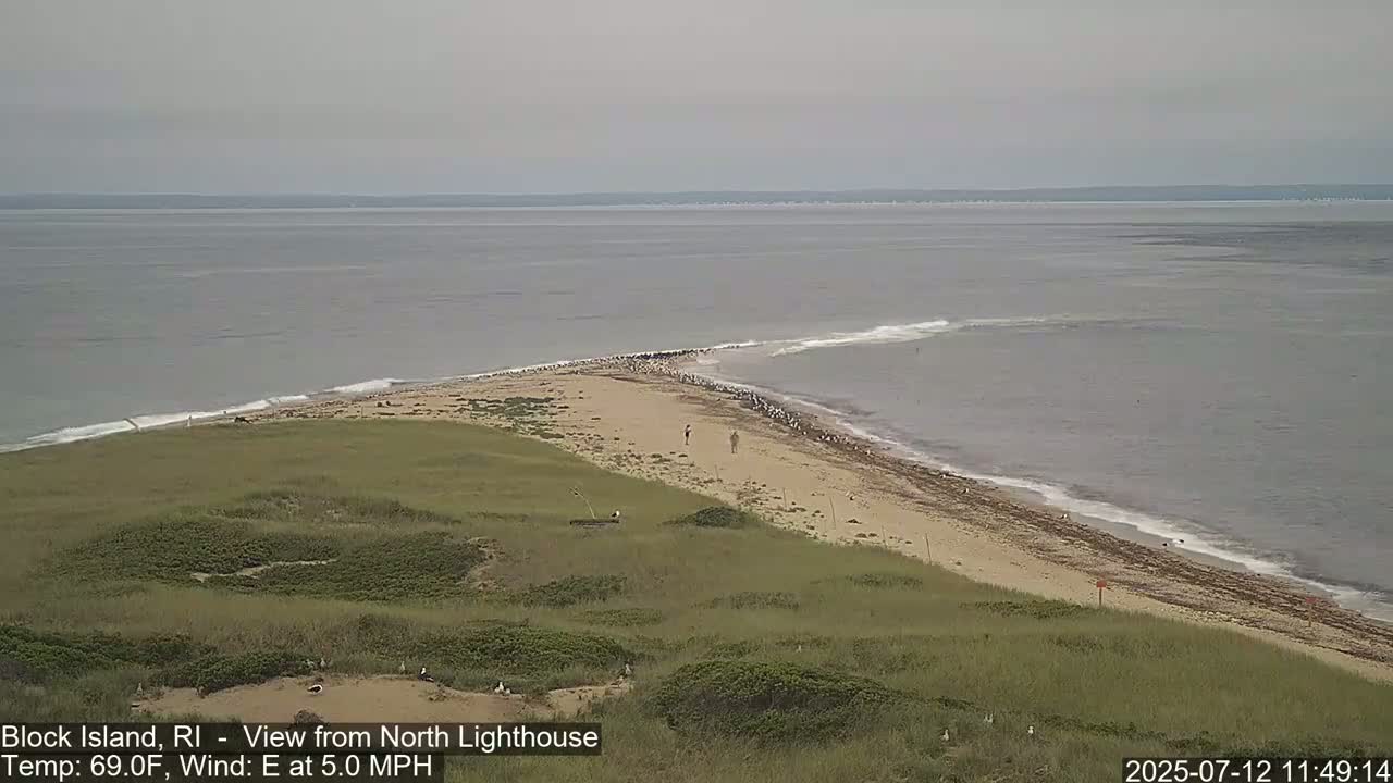 North Lighthouse, Live Cam - Block Island, RI USA 