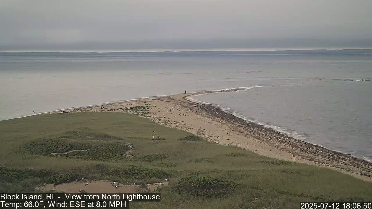 North Lighthouse, Live Cam - Block Island, RI USA 