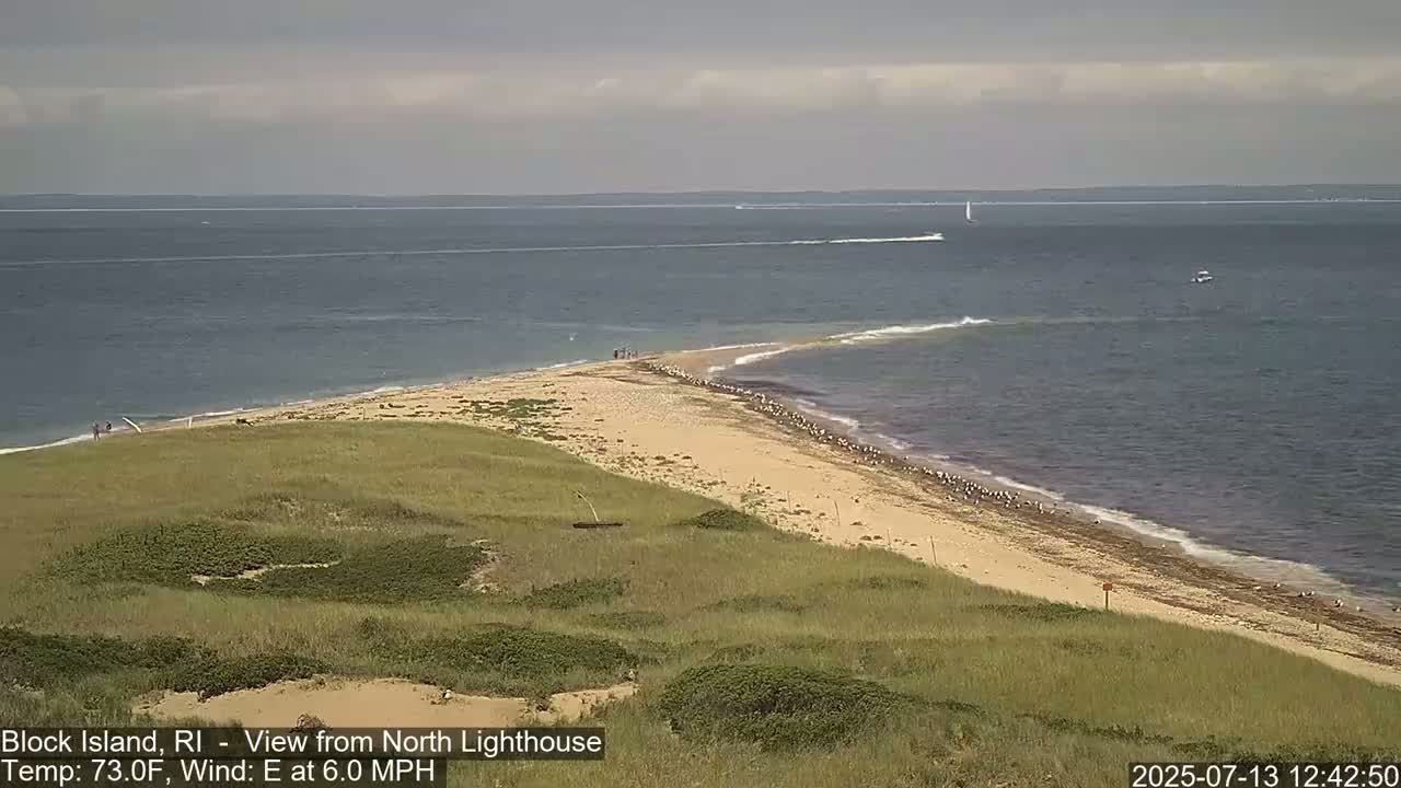 North Lighthouse, Live Cam - Block Island, RI USA 
