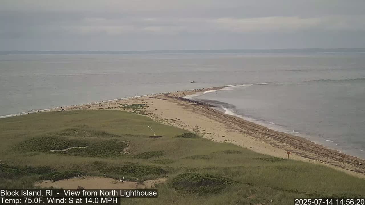 North Lighthouse, Live Cam - Block Island, RI USA 