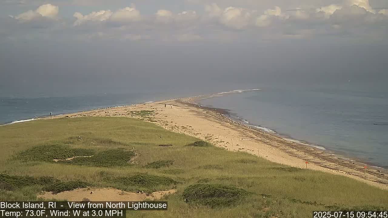 North Lighthouse, Live Cam - Block Island, RI USA 