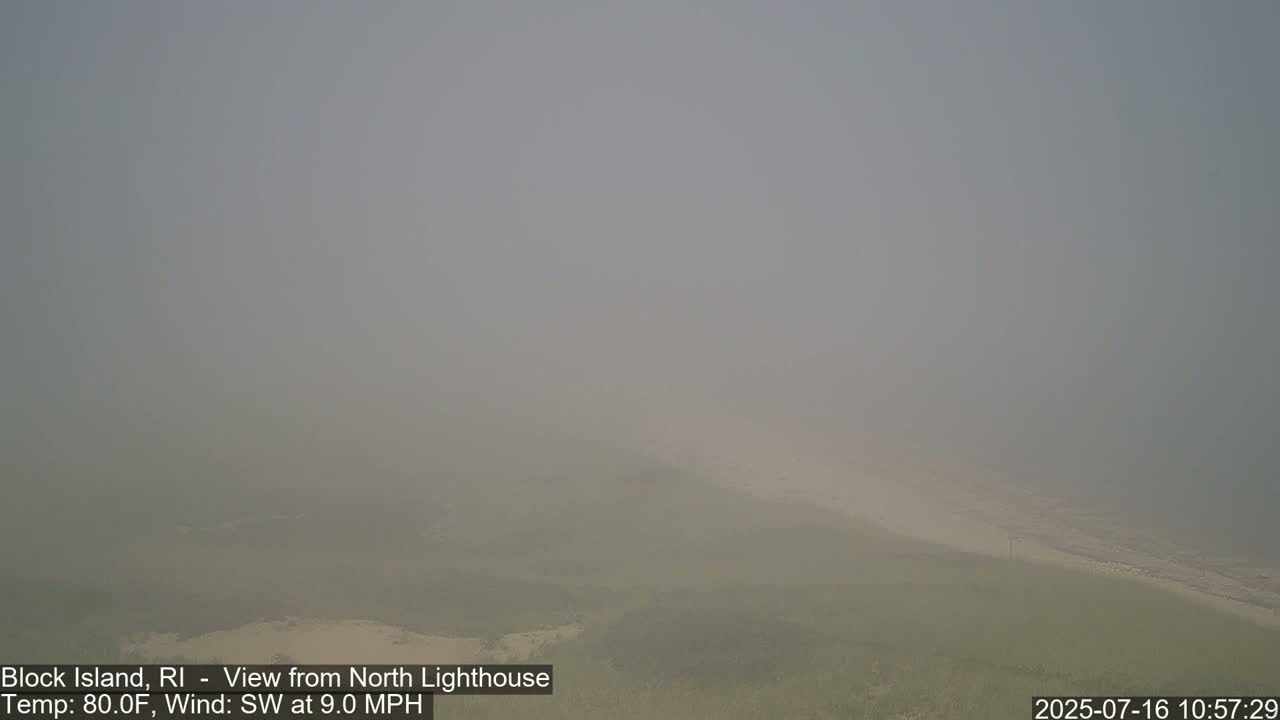 North Lighthouse, Live Cam - Block Island, RI USA 