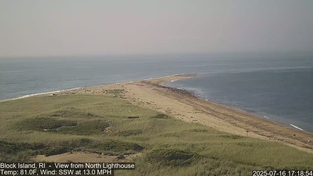 North Lighthouse, Live Cam - Block Island, RI USA 