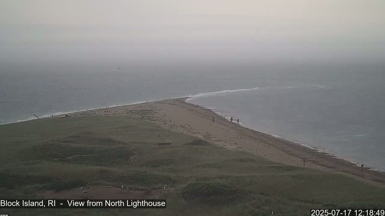 North Lighthouse, Live Cam - Block Island, RI USA 
