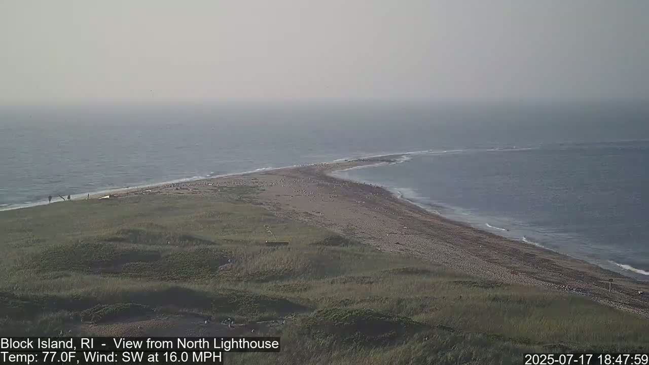 North Lighthouse, Live Cam - Block Island, RI USA 